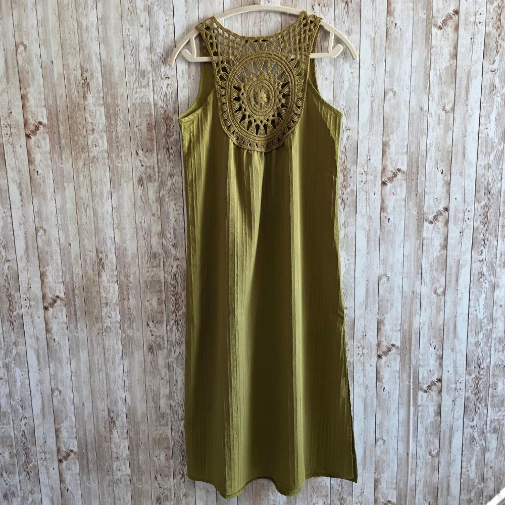 Women's SHEIN Olive Green Long Dress Size S - Picture 8 of 8